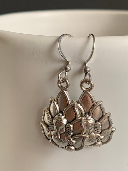 Boucles oreilles chance éléphant Comme un ange
