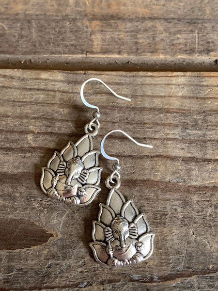 Boucles oreilles chance éléphant Comme un ange