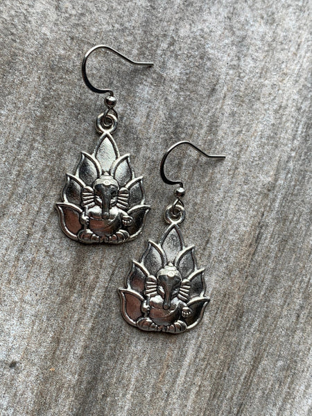 Boucles oreilles chance éléphant Comme un ange