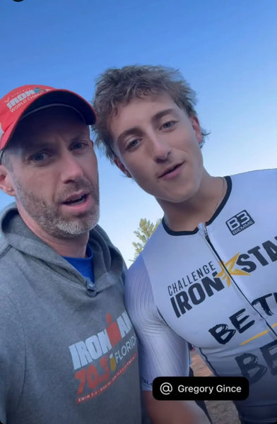 REALISER UN  IRONMAN 70.3 À 18 ANS MERCI D'ÊTRE UN PARTENAIRE DE SUCCÈS Comme un ange