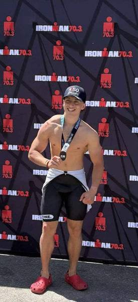 REALISER UN  IRONMAN 70.3 À 18 ANS MERCI D'ÊTRE UN PARTENAIRE DE SUCCÈS Comme un ange