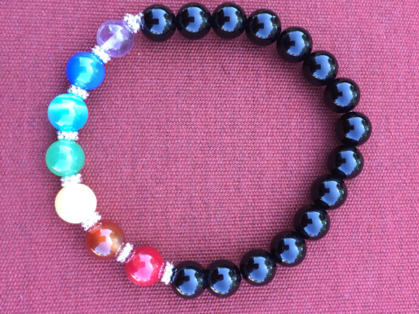 Ça va bien Aller bracelet chakra, Bracelet d'énergie, bracelet de yoga, bracelet de méditation, Bracelet en pierre, cadeau pour elle,chakra Comme un ange