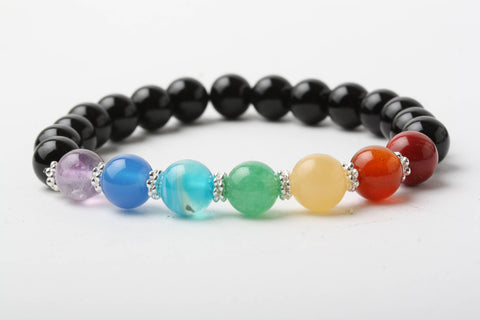 Ça va bien Aller bracelet chakra, Bracelet d'énergie, bracelet de yoga, bracelet de méditation, Bracelet en pierre, cadeau pour elle,chakra Comme un ange