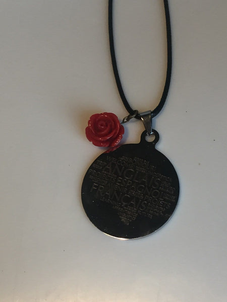 Collier linguistique Des Rives Comme un ange