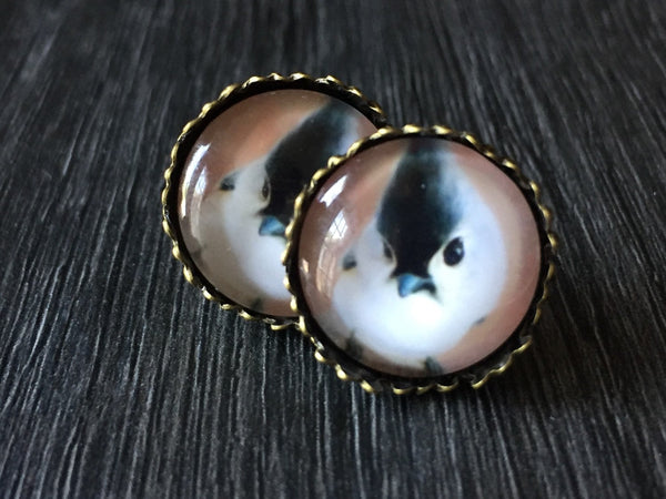 Bird gold silver rose gold color bird stud earrings bird stud earrings, bird earrings, stud earrings, bird jewelry Comme un ange