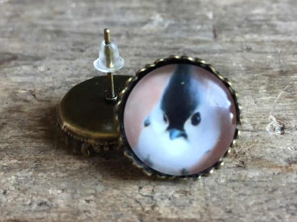 Bird gold silver rose gold color bird stud earrings bird stud earrings, bird earrings, stud earrings, bird jewelry Comme un ange