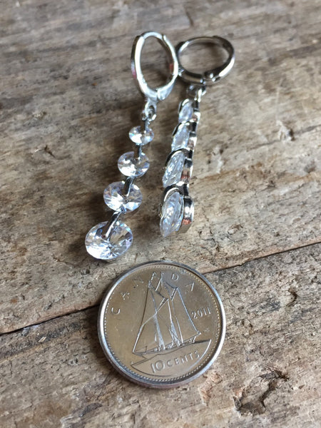 Zircon en rangee Comme un ange
