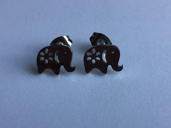 boucles oreille Elephant stainless Comme un ange