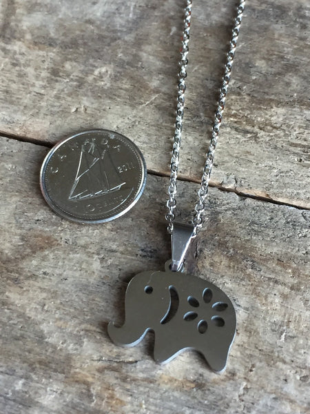 Collier éléphant Bijoux éléphant Collier animal totem Symbole éléphant Collier sagesse éléphant Comme un ange