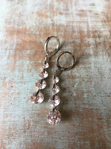 Zircon en rangee Comme un ange