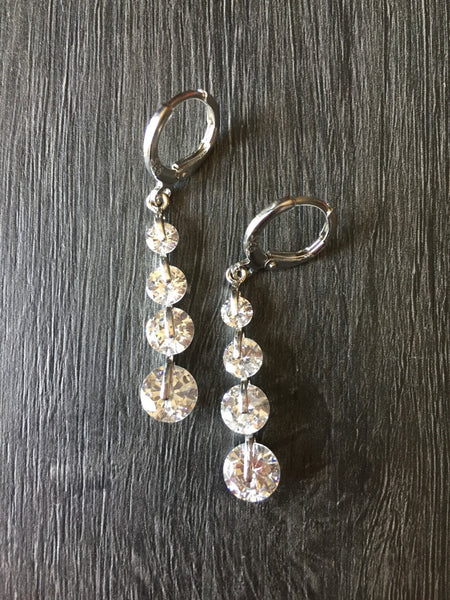 Zircon en rangee Comme un ange