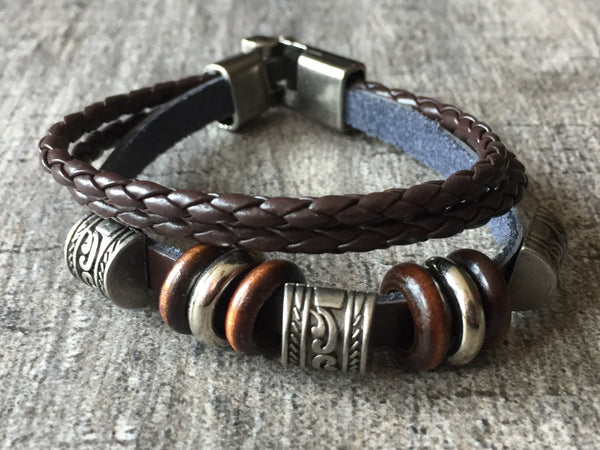 Bracelet homme, men jewelry, garcon bijoux Comme un ange