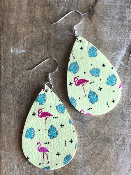 Boucles d’oreilles flamingoes Comme un ange