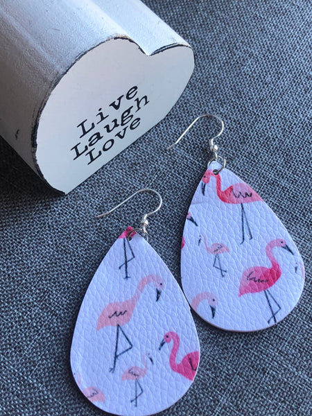 Boucles d’oreilles flamigoes Comme un ange