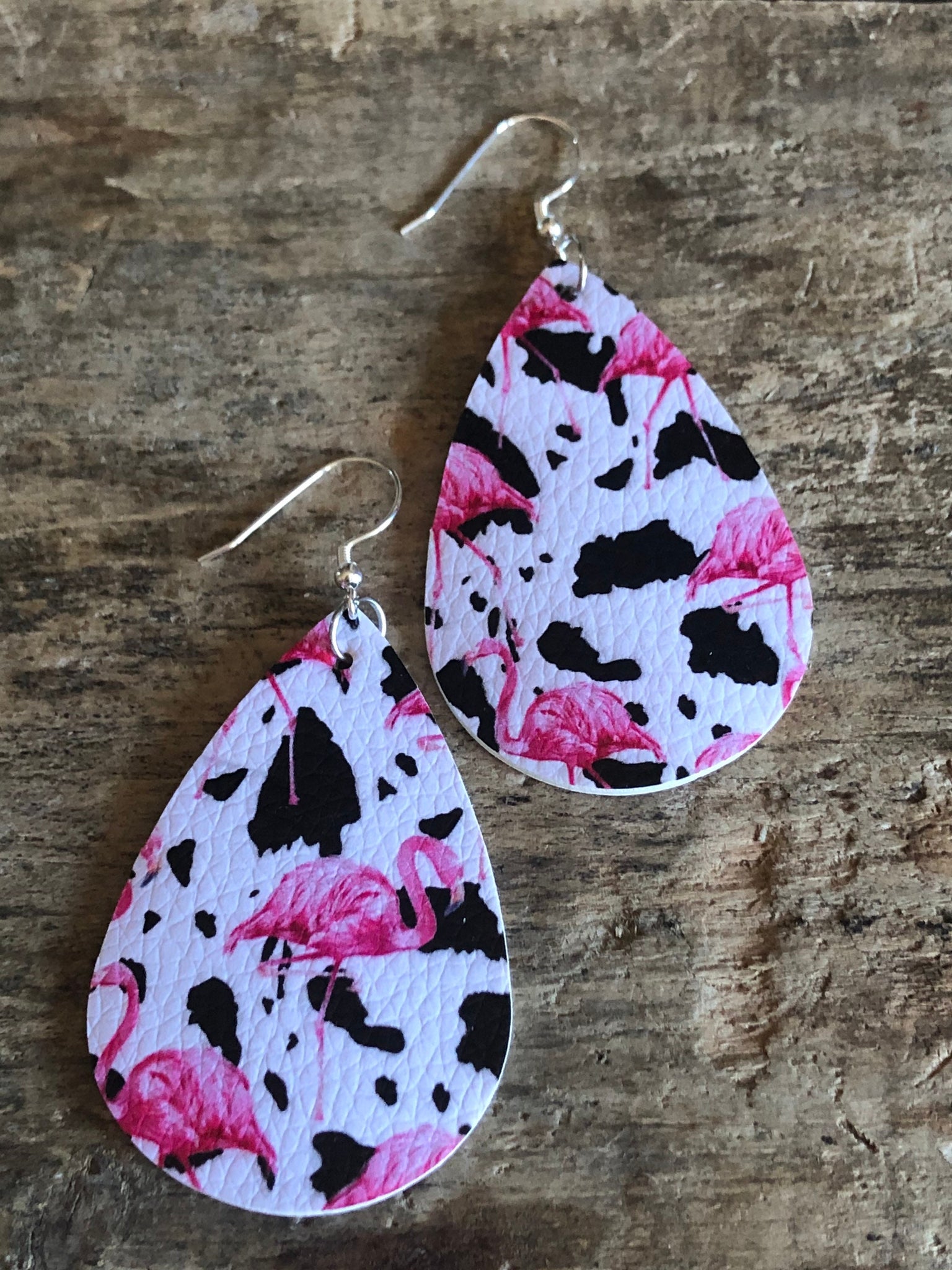 Boucles d’oreilles flamingoes Comme un ange