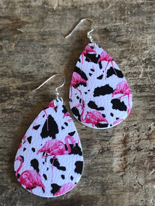 Boucles d’oreilles flamingoes Comme un ange
