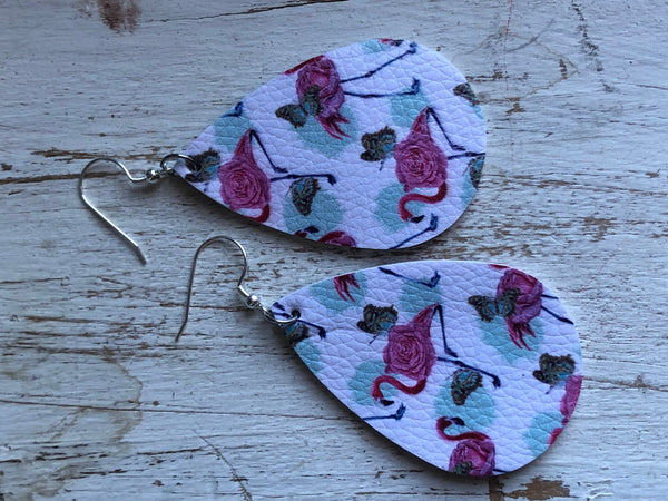 Boucles d’oreilles flamingoes Comme un ange