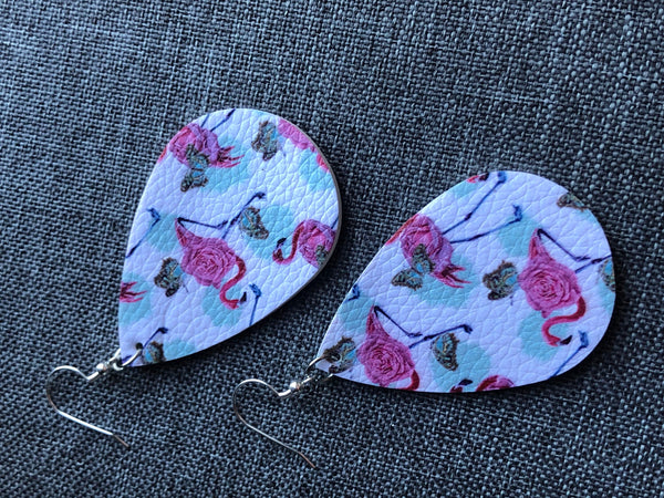 Boucles d’oreilles flamingoes Comme un ange
