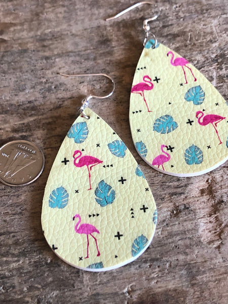 Boucles d’oreilles flamingoes Comme un ange