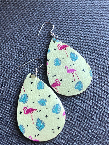 Boucles d’oreilles flamingoes Comme un ange