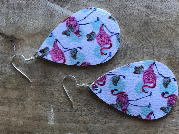 Boucles d’oreilles flamingoes Comme un ange