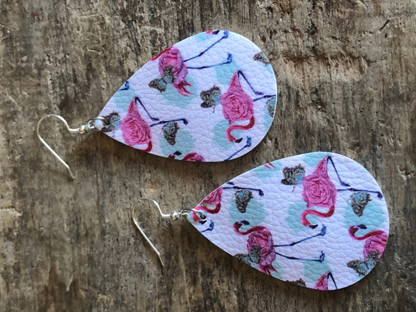 Boucles d’oreilles flamingoes Comme un ange