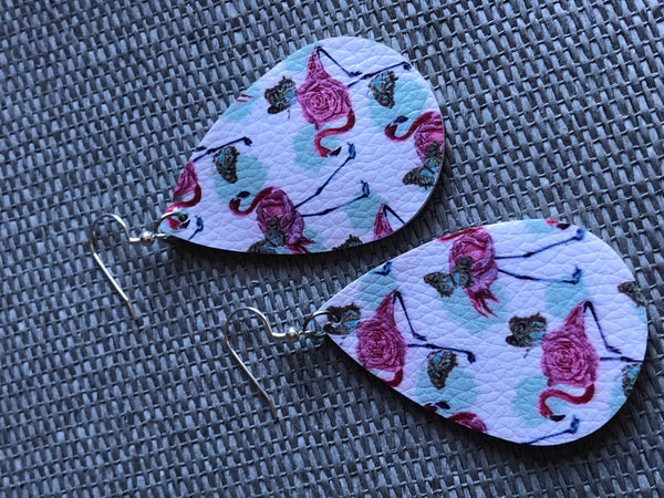 Boucles d’oreilles flamingoes Comme un ange