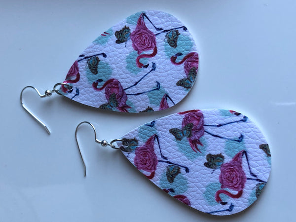 Boucles d’oreilles flamingoes Comme un ange