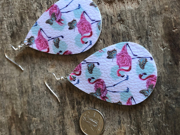 Boucles d’oreilles flamingoes Comme un ange