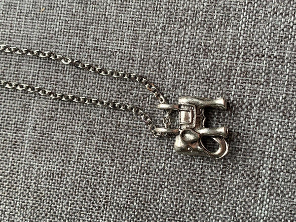 Collier breloque éléphant argent Comme un ange