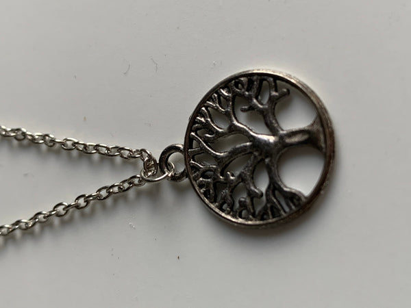 Collier breloque arbre de vie. Chaîne stainless Comme un ange