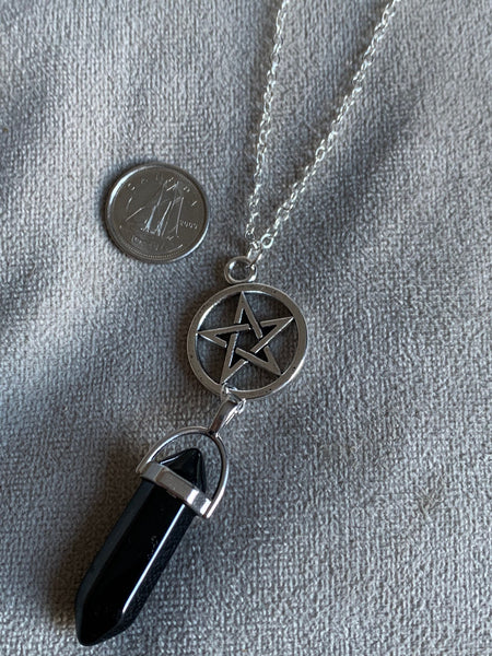 pendulum gemstone divination  pendulum witch yes no question pendulum dowsing tool gift for mom spiritual Wiccan jewelry chakras healing zen Comme un ange