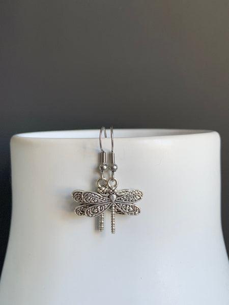 Boucles d’oreilles  libellule Comme un ange