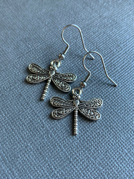 Boucles d’oreilles  libellule Comme un ange