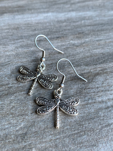 Boucles d’oreilles  libellule