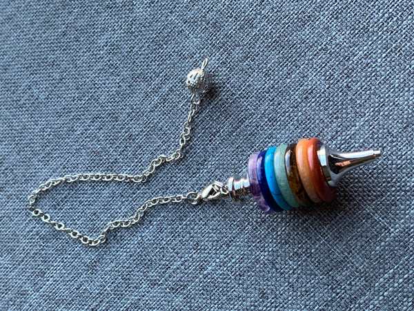 Pendule chakras soin reiki soin énergie Comme un ange