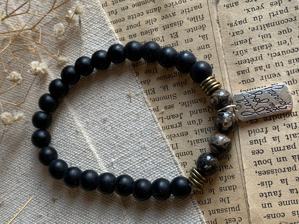 Bracelet find joy into your journey Comme un ange