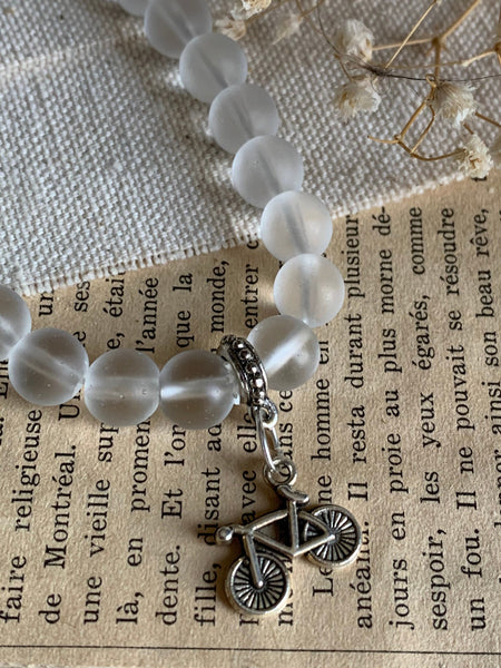 Bracelet vélo  triathlon Comme un ange