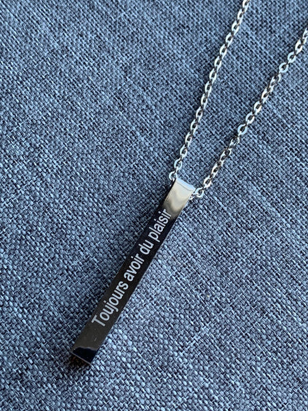 Collier tu es maître de ton succès Comme un ange