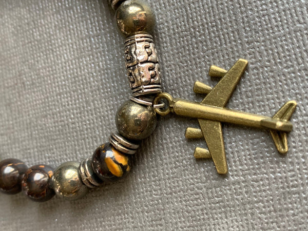 Bracelet masculin voyage Comme un ange