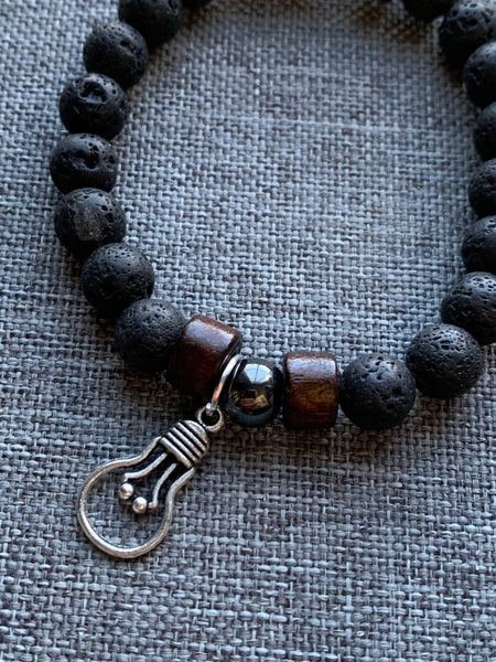 Bracelet cuir  idée de génie Comme un ange