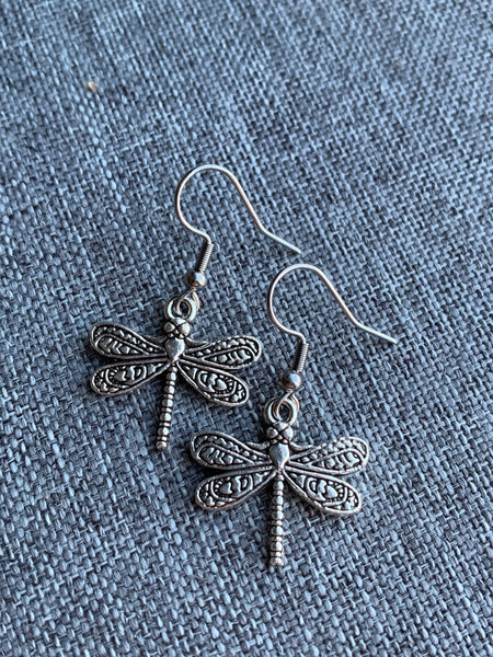 Boucles d’oreilles  libellule Comme un ange