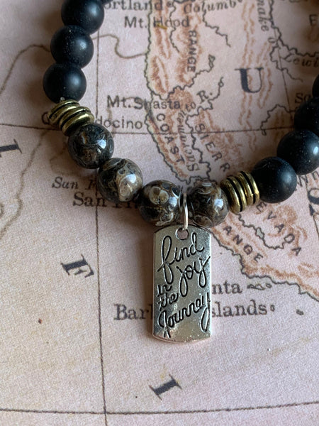Bracelet find joy into your journey Comme un ange