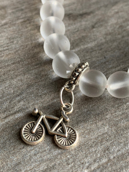 Bracelet vélo  triathlon Comme un ange