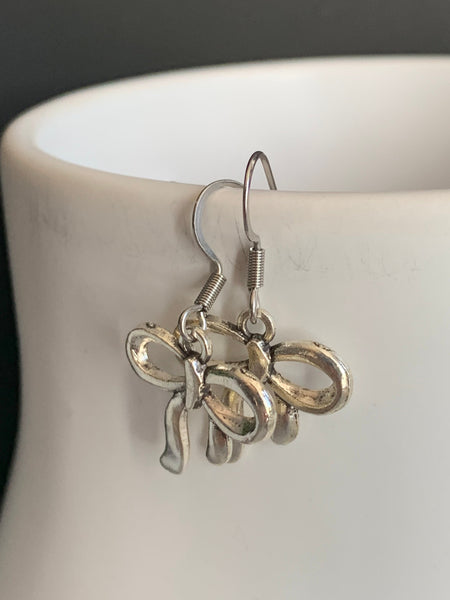 Boucles d’oreilles bows Comme un ange