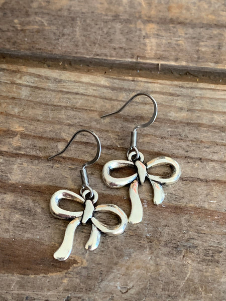 Boucles d’oreilles bows Comme un ange