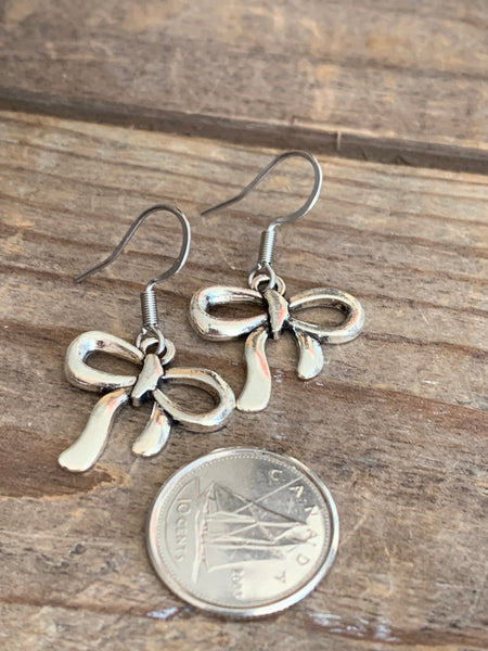 Boucles d’oreilles bows Comme un ange