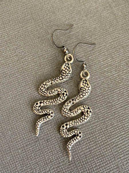 Boucles oreilles serpent Comme un ange
