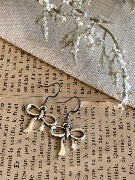 Boucles d’oreilles bows Comme un ange