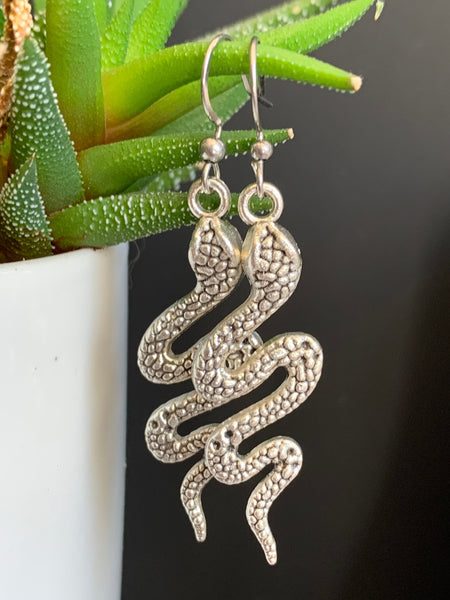 Boucles oreilles serpent Comme un ange
